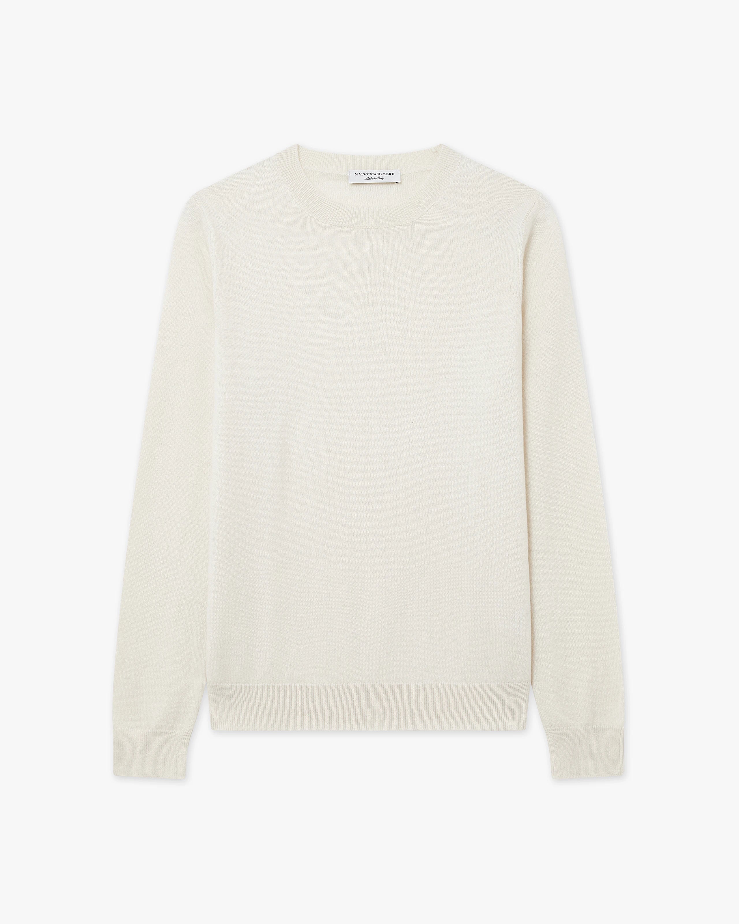 Women's Tribeca Crew Neck Sweater - White Cashmere