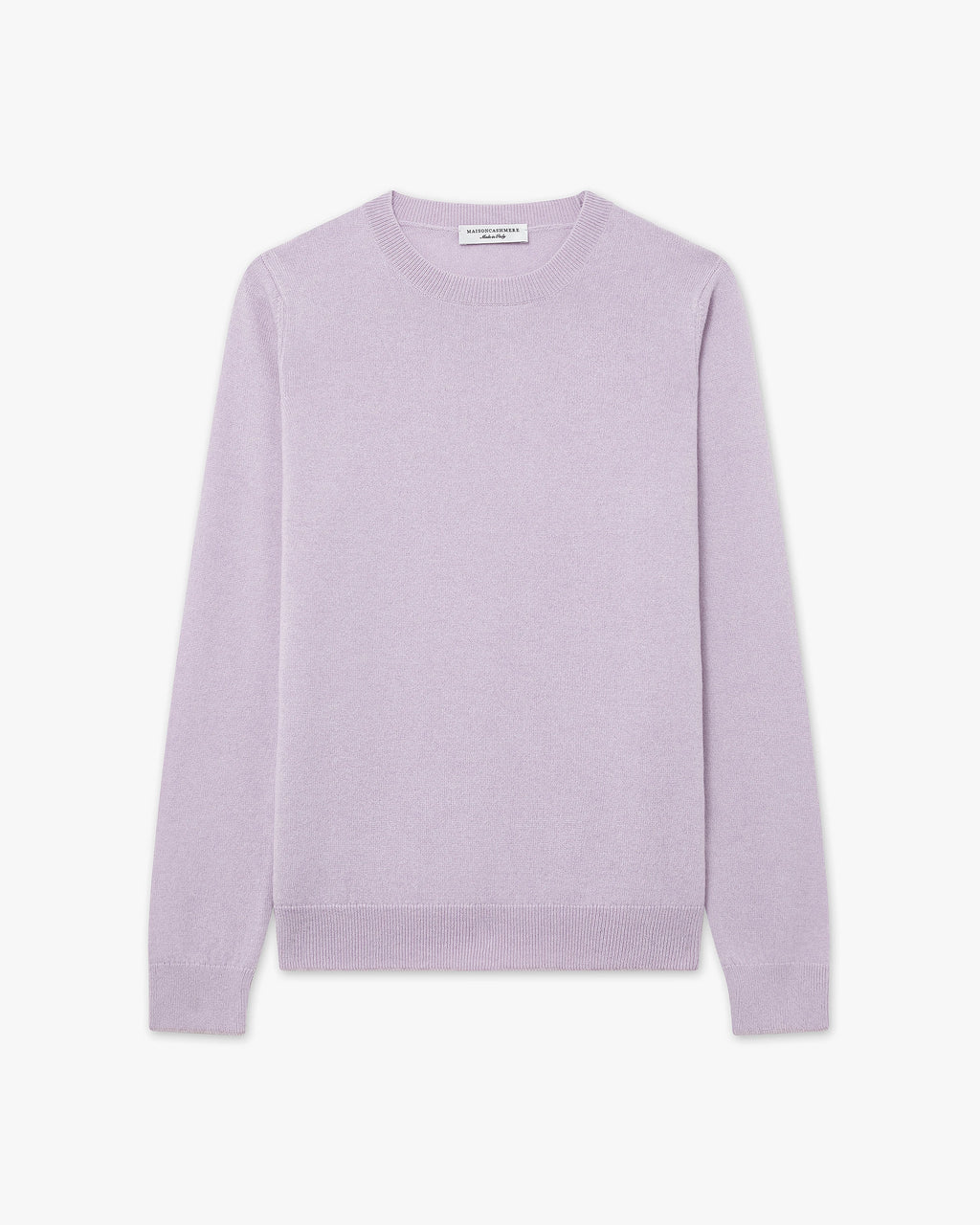 Women's Tribeca Crew Neck Sweater - Lilac Cashmere
