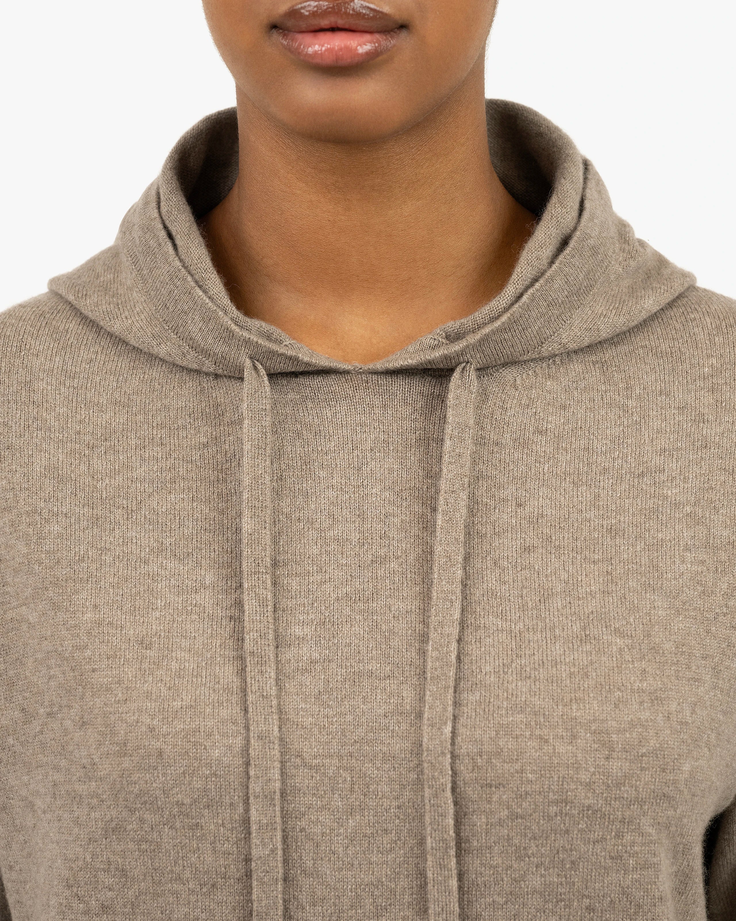Women's Velia Maxi Hoodie - Taupe Cashmere