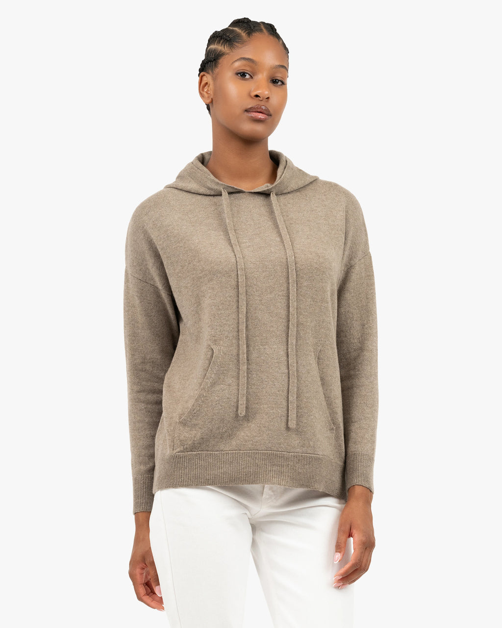 Women's Velia Maxi Hoodie - Taupe Cashmere