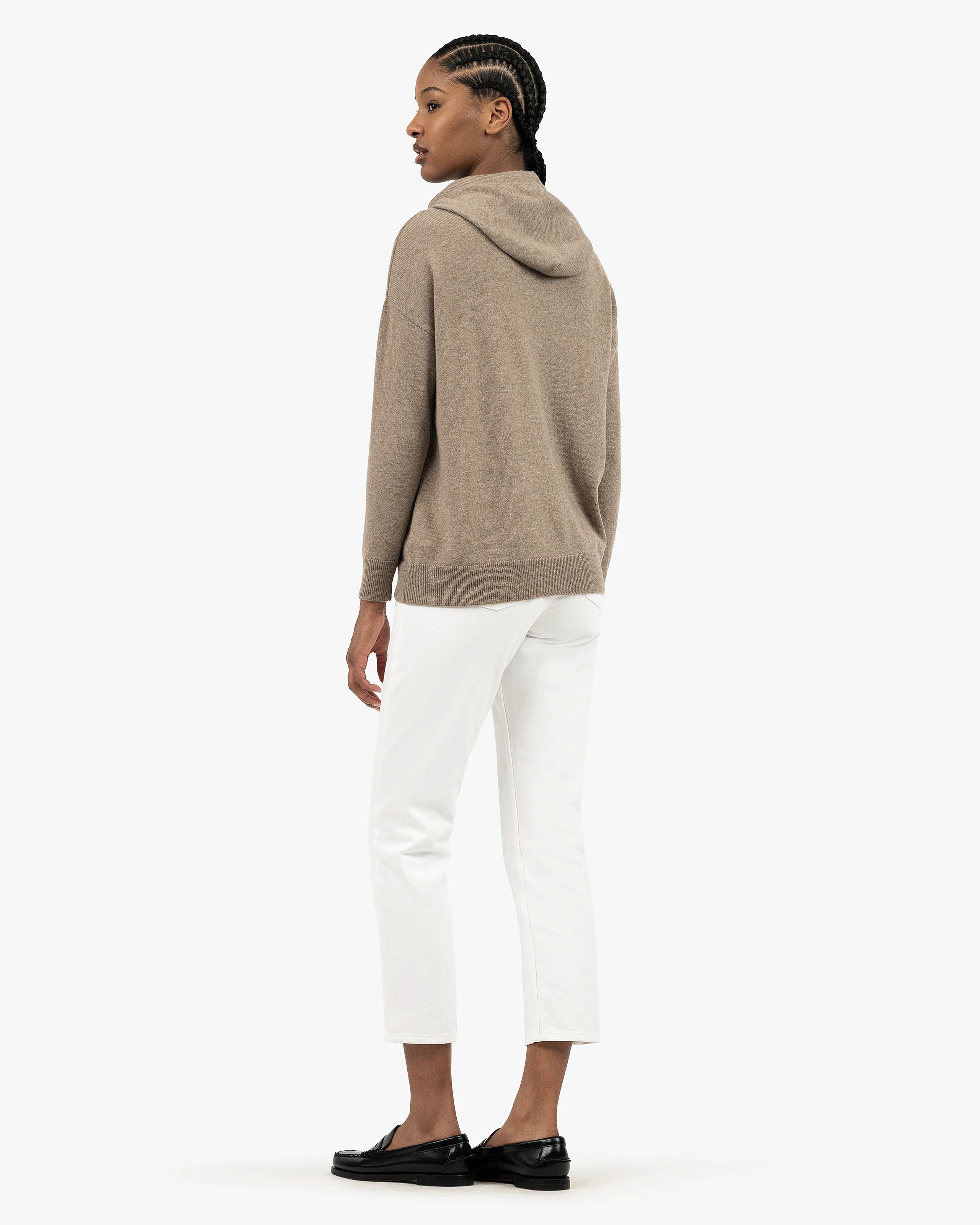 Women's Velia Maxi Hoodie - Taupe Cashmere