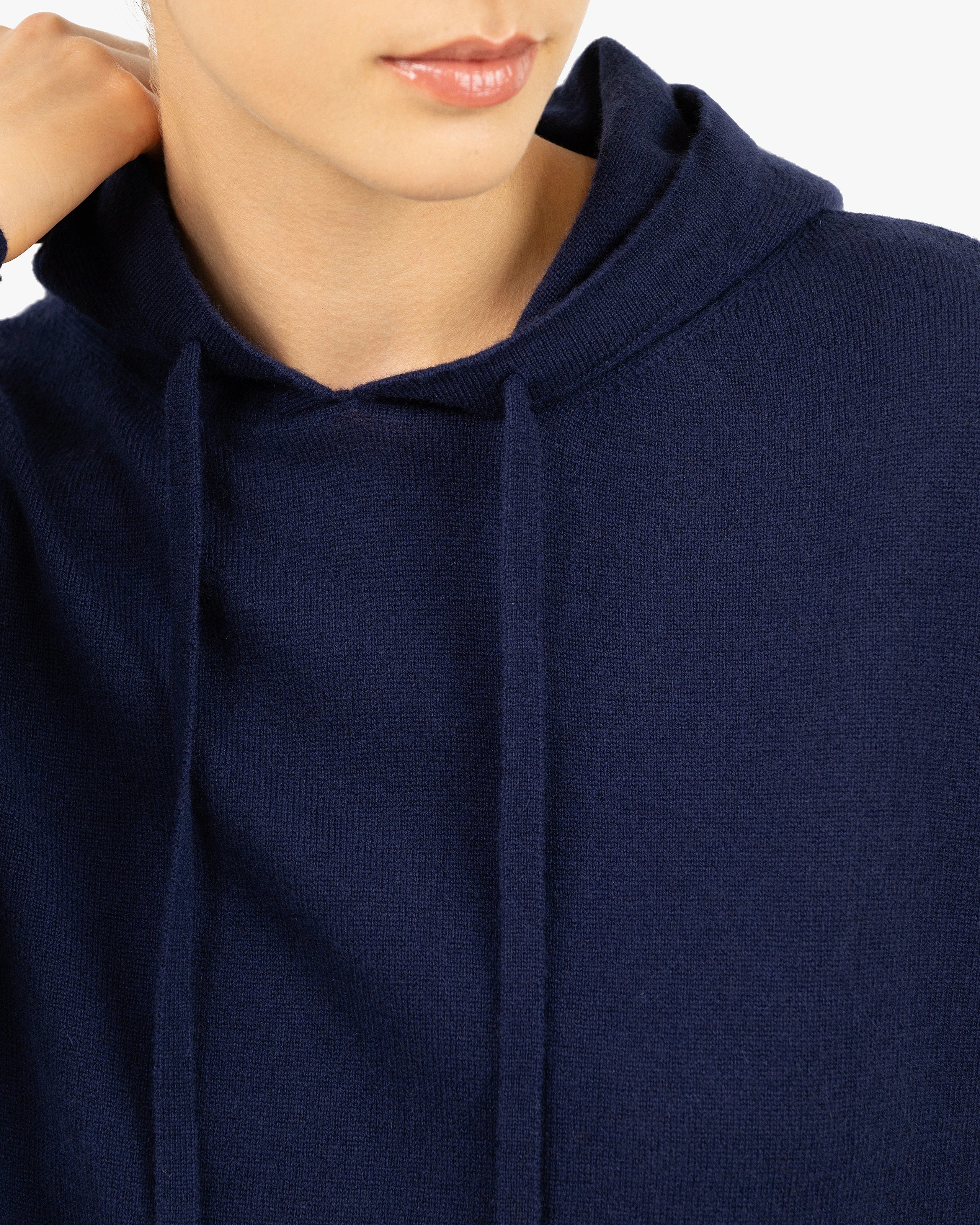 Women's Velia Maxi Hoodie - Blue Cashmere