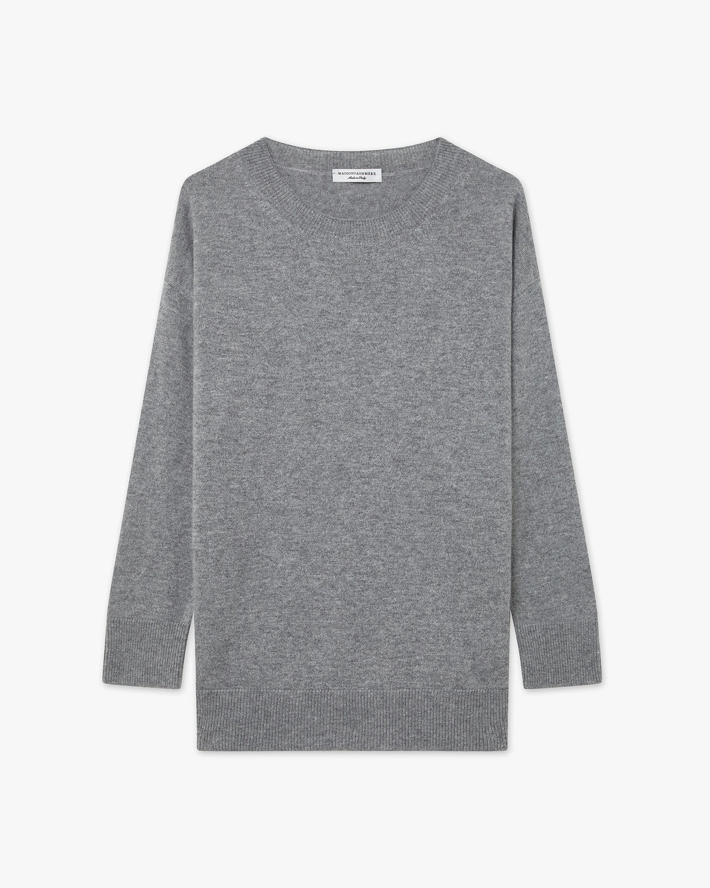 Velia Maxi Sweater - Medium Grey Cashmere