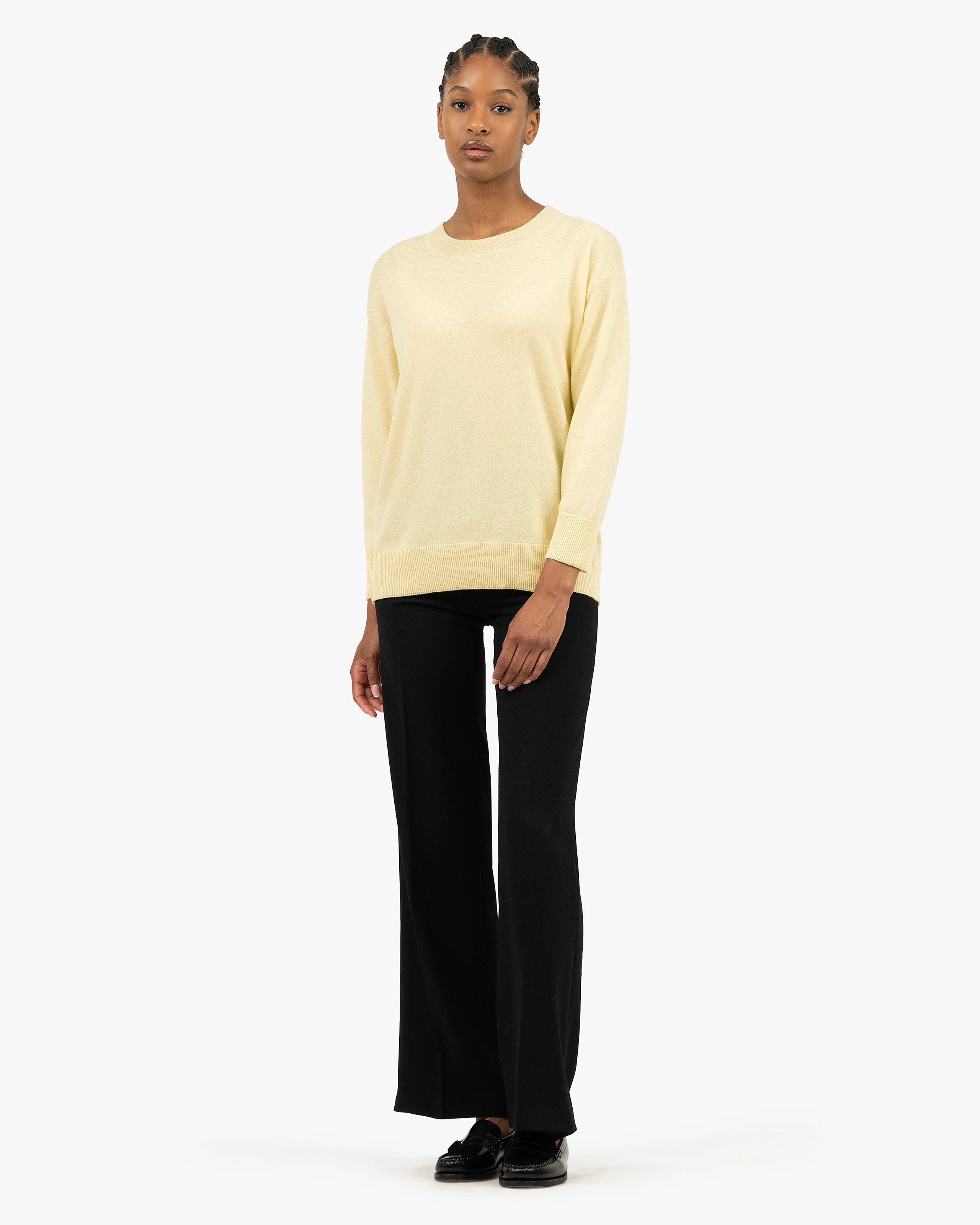 Velia Maxi Sweater - Yellow Cashmere