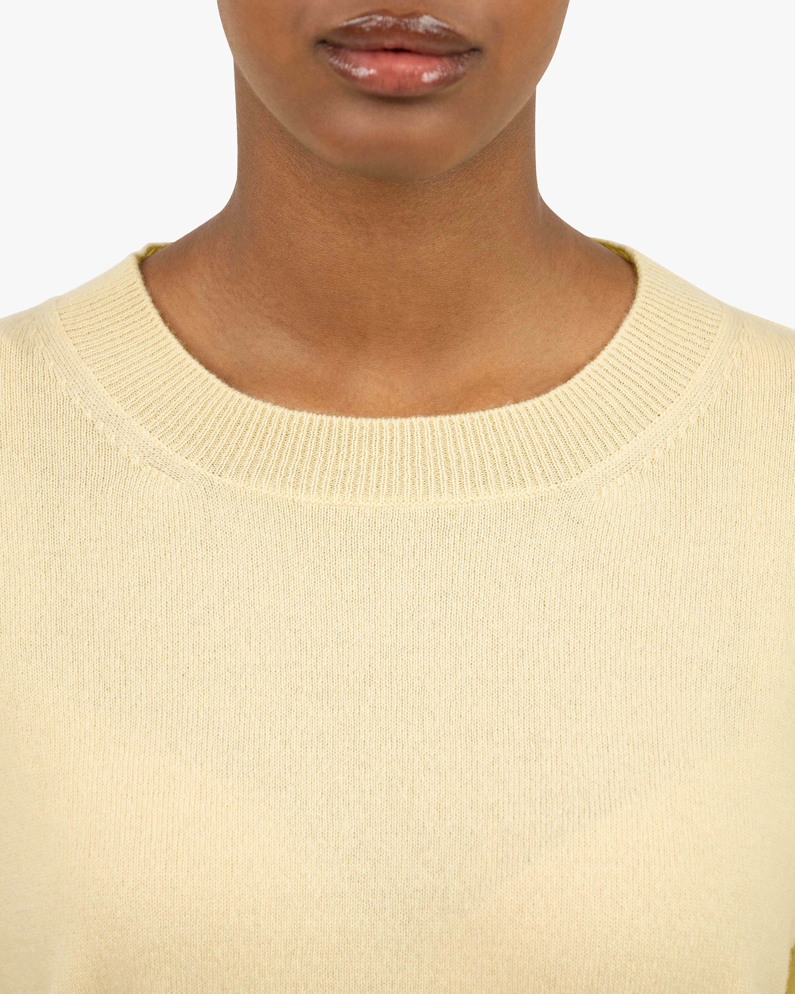 Velia Maxi Sweater - Yellow Cashmere
