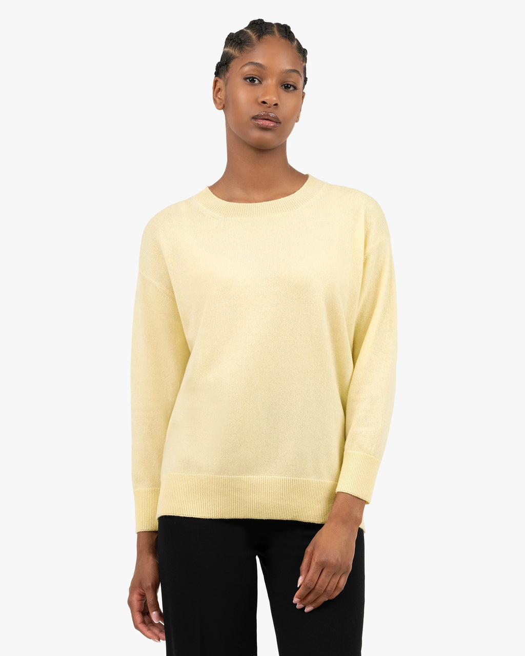Velia Maxi Sweater - Yellow Cashmere