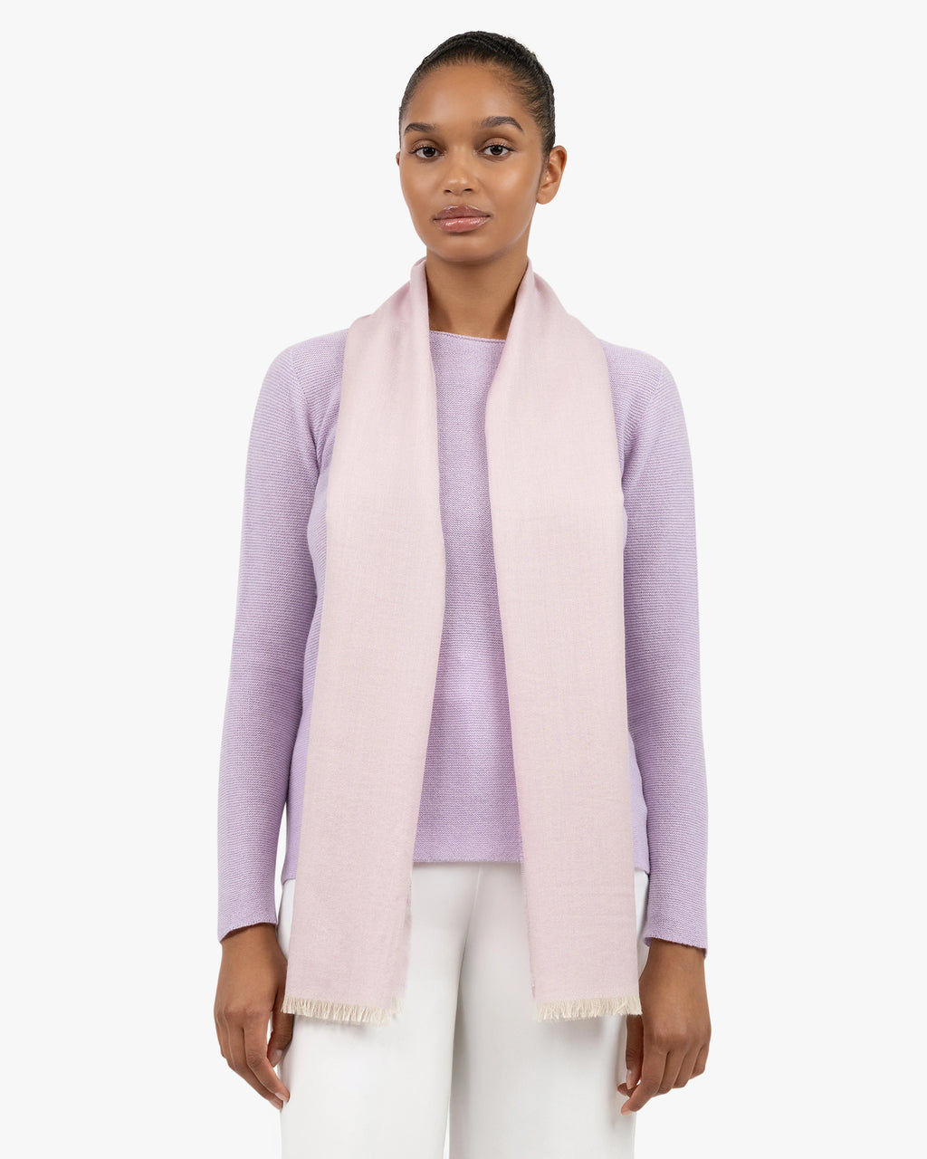 Positano Wrap - Blush Cashmere / Seta