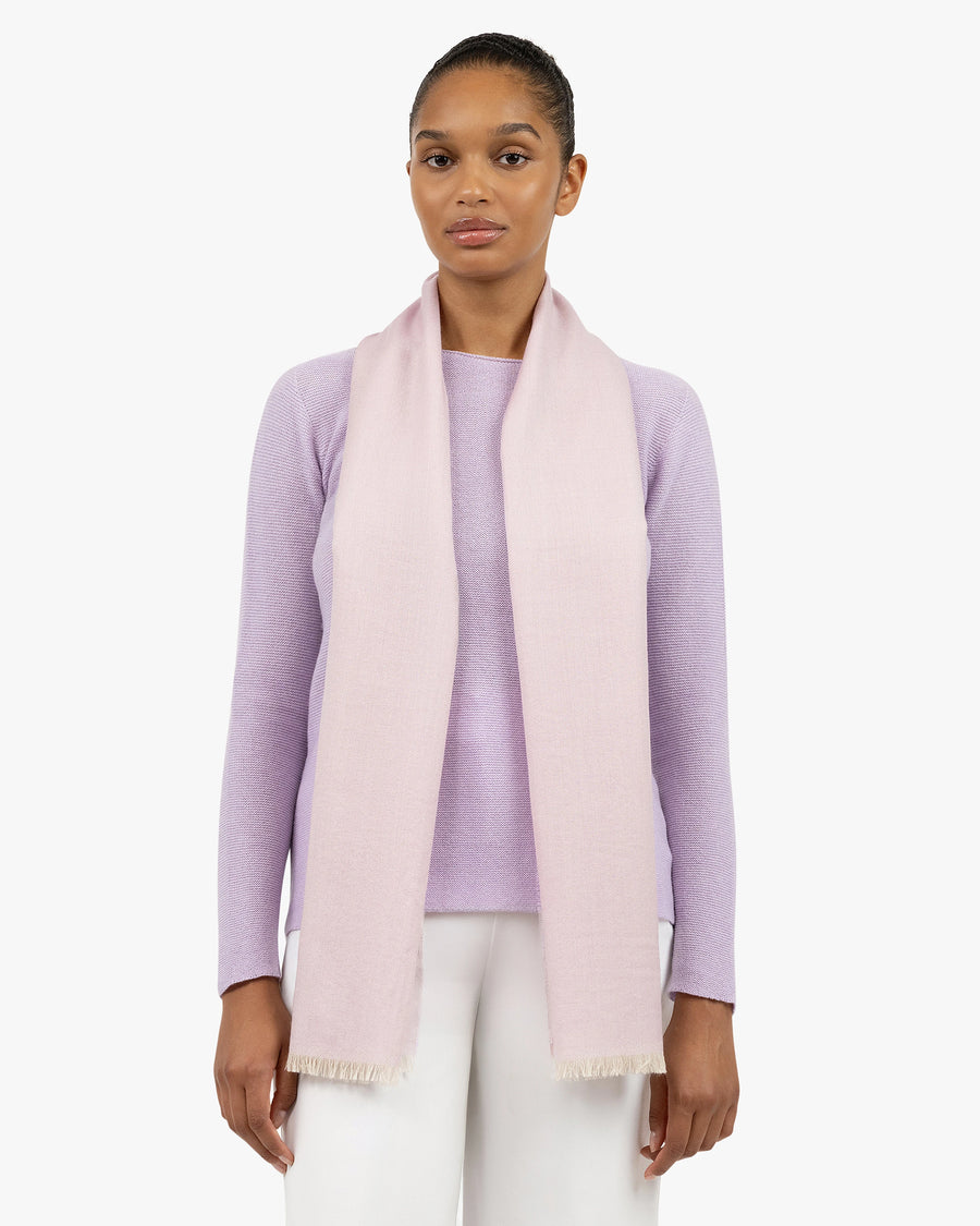 Positano Wrap - Blush Cashmere / Seta