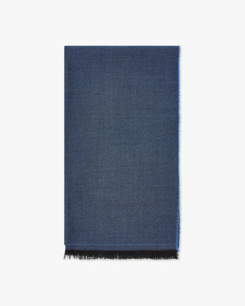 Positano Wrap - Blue Cashmere / Seta